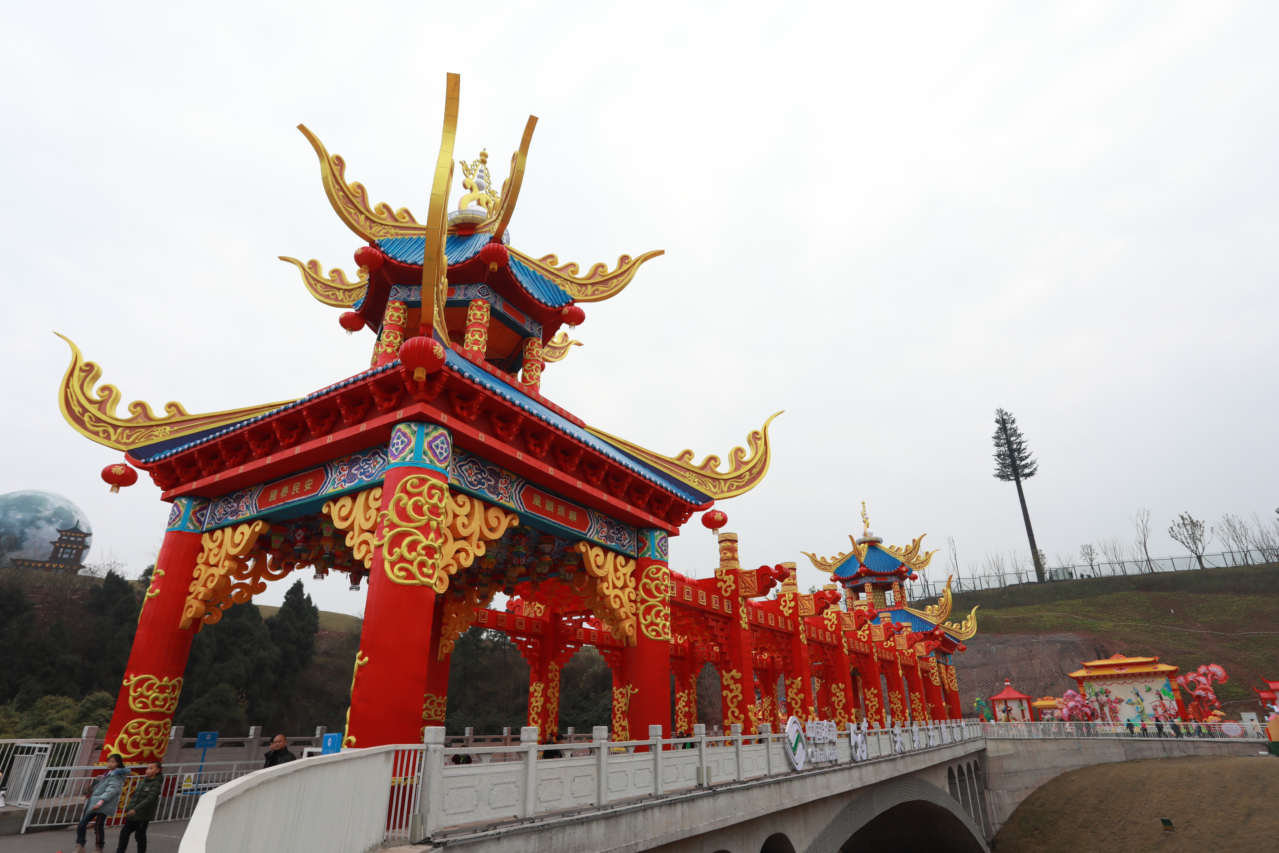 廊橋燈組設(shè)計(jì)